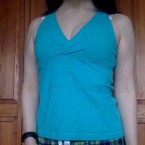 Blue Lululemon Workout Tank Top